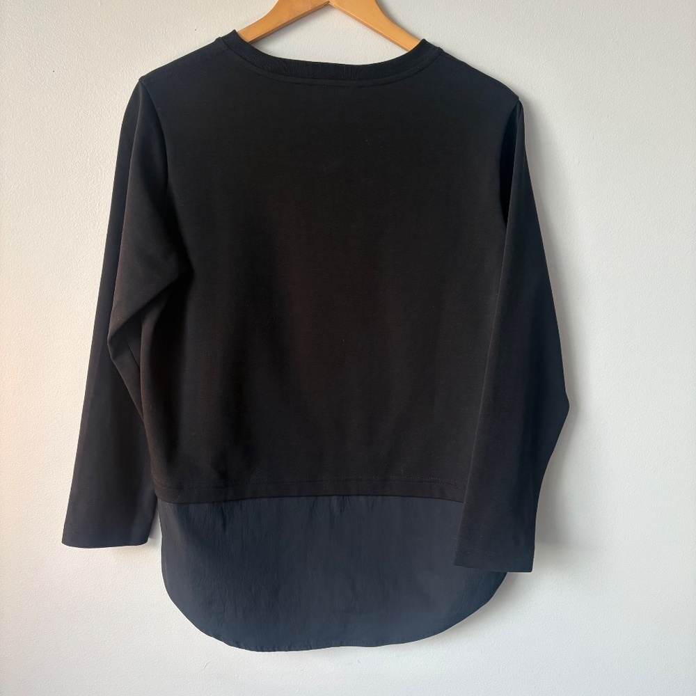 Athleta Galleria 2.0 black shirt M/P - Picture 4 of 8